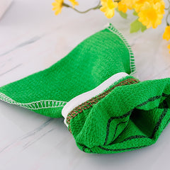 Exfoliating Shower Gloves & Towel Set for Body Scrubs