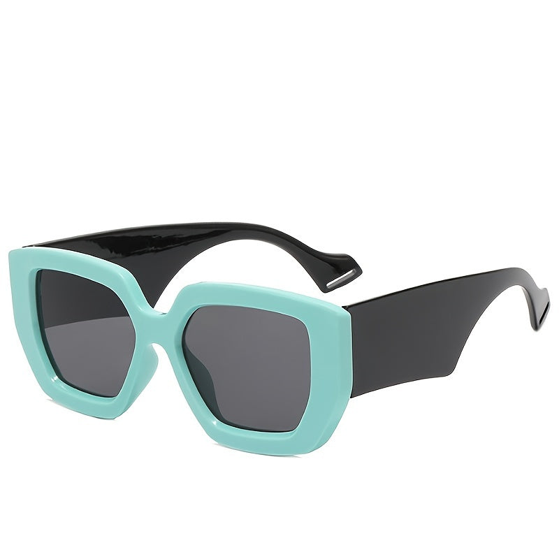 Y2K Square Sunglasses HipHop Beach Party UV400