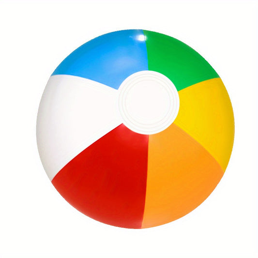 Inflatable Beach Balls for Kids Pool Games Rainbow