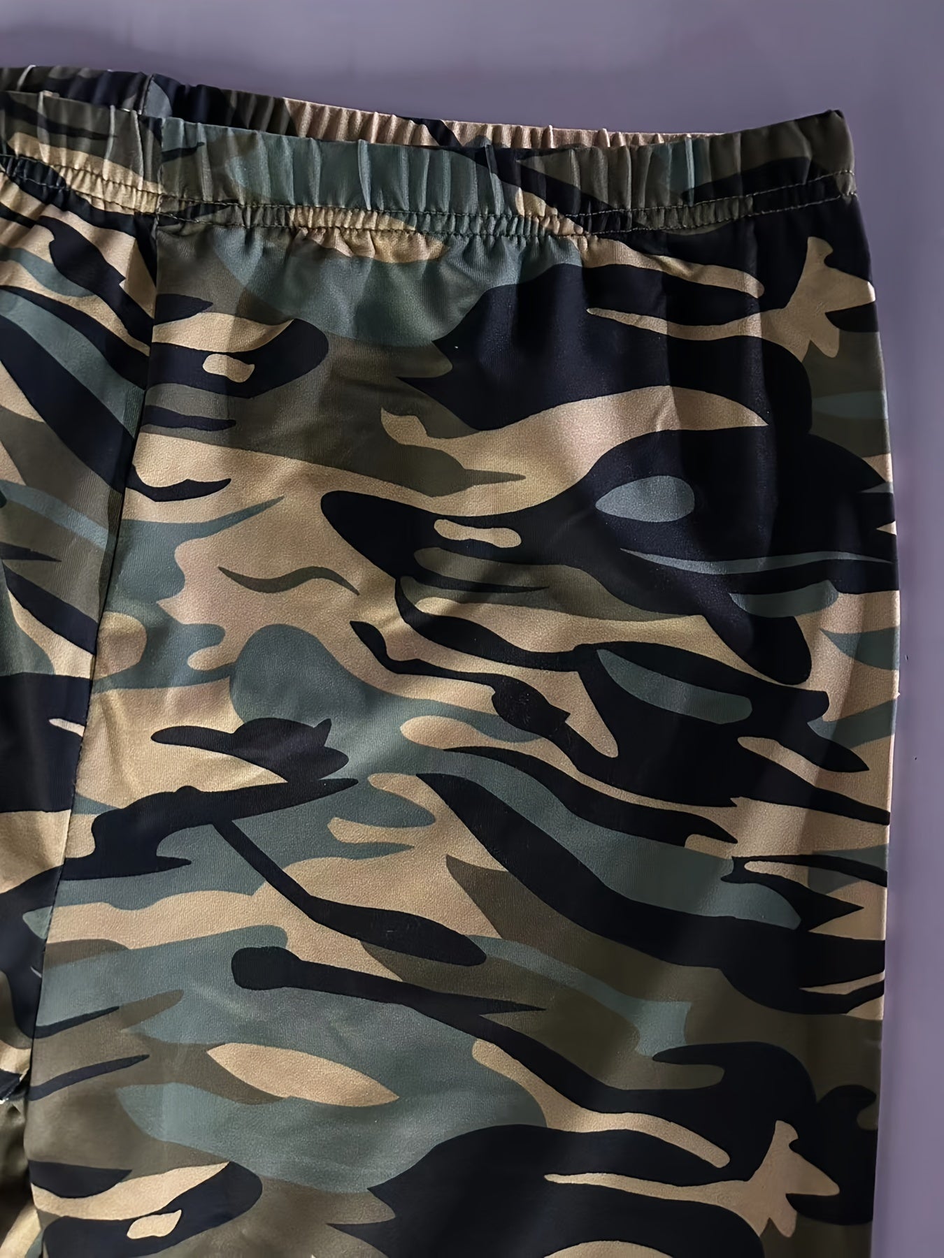  Camo High Rise Stretch Leggings