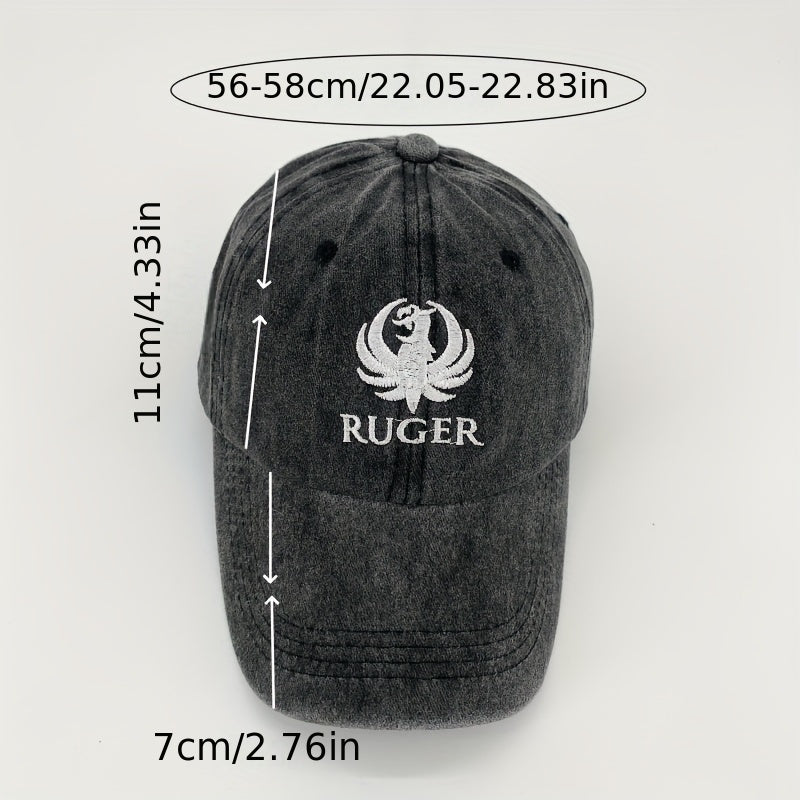 Polyester Baseball Cap Retro Outdoor Hat For Men And Women