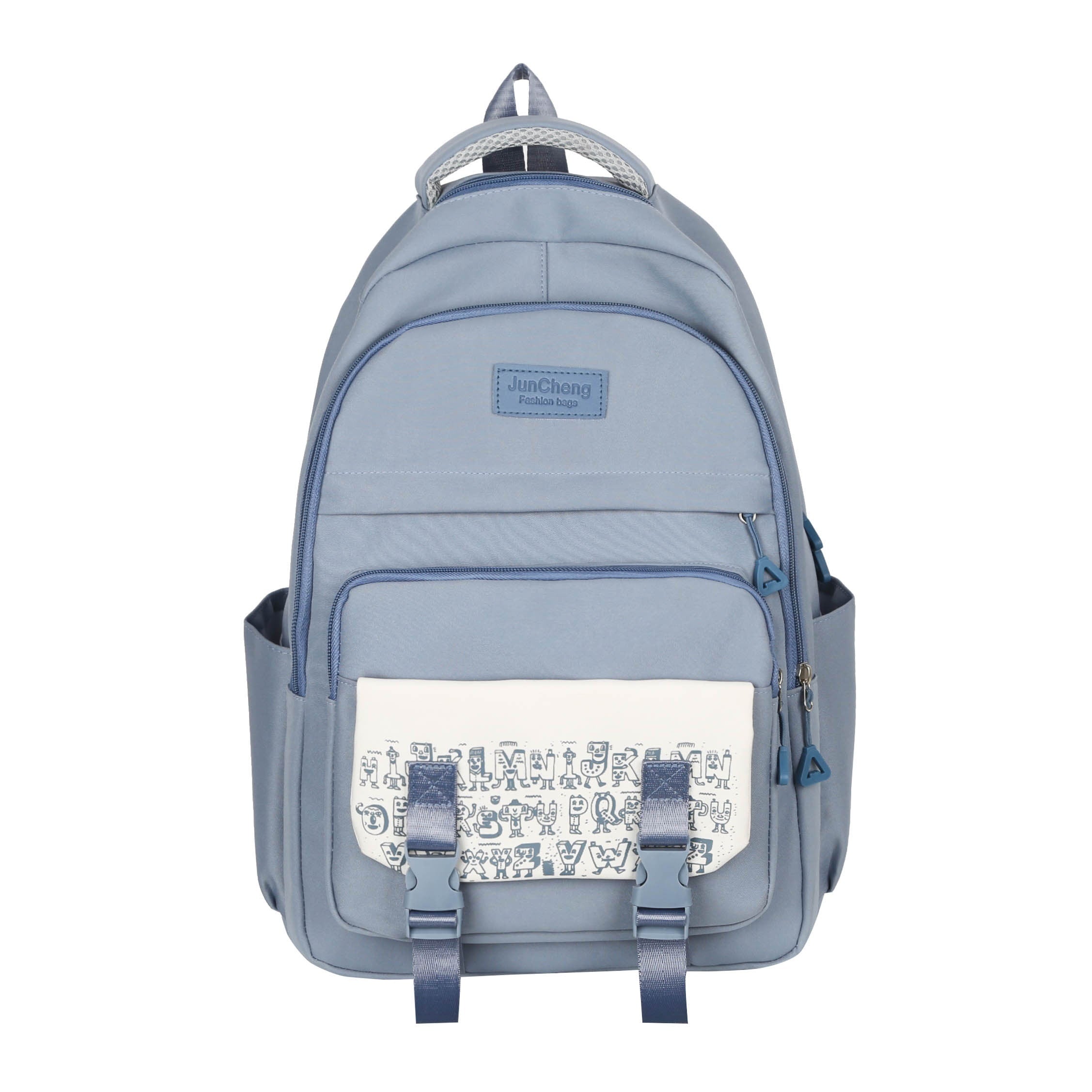 High School Middle Students Backpack Cartoon Pattern Foldable Travel Bag