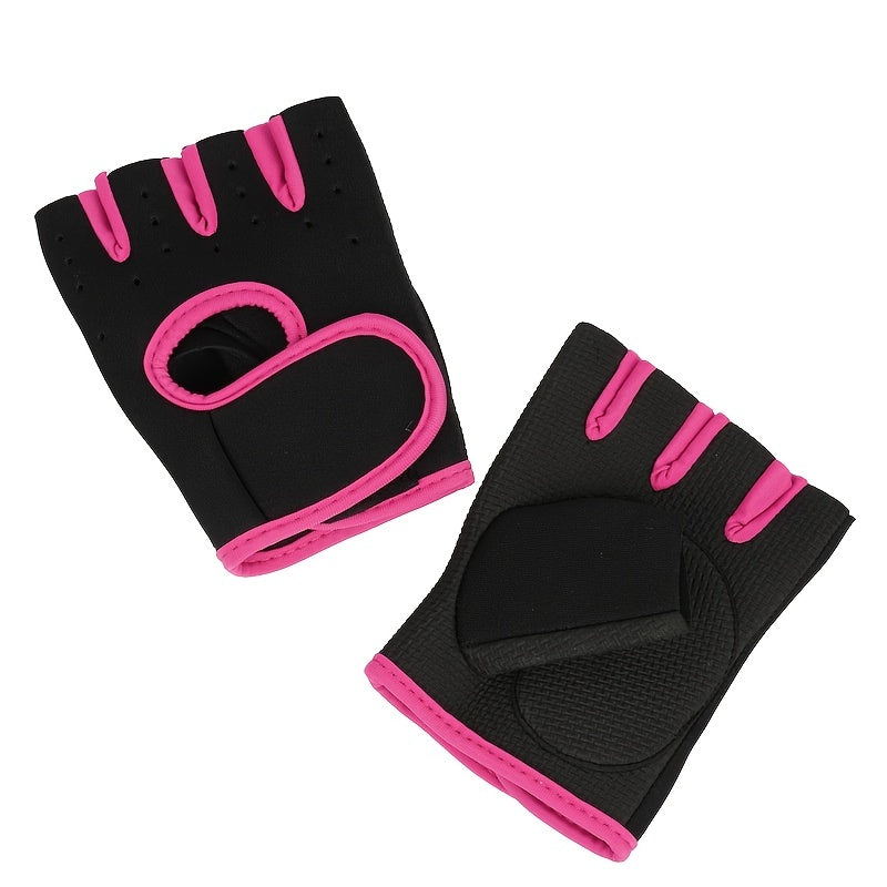 Stylish Women's Fingerless Workout Gloves