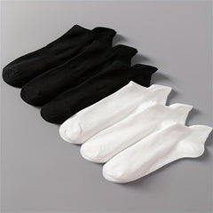 6 Pairs Lightweight Sports Ankle Socks Women's Stockings