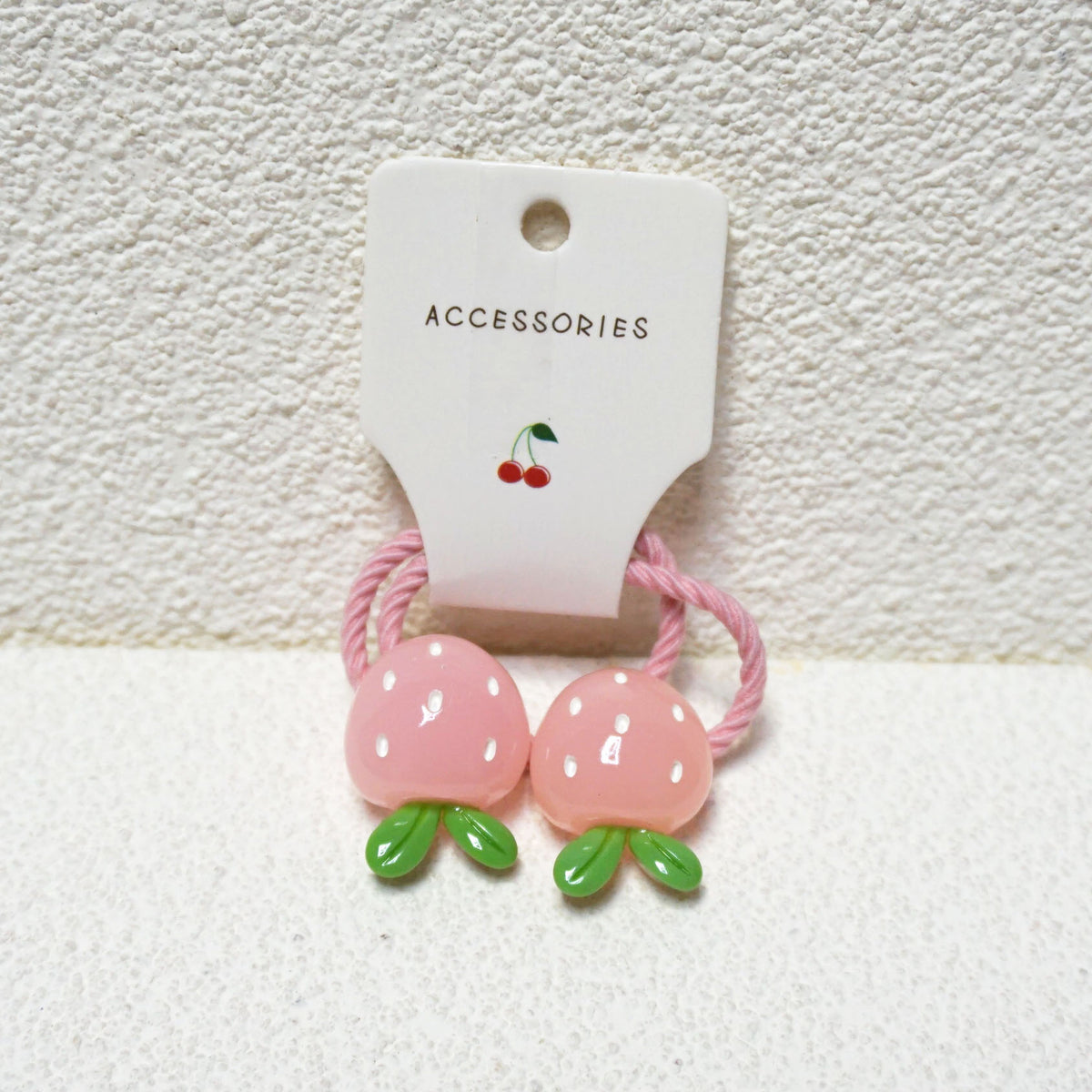 2pcs Fruit Rubber Band Hair Ring Hair Accessories