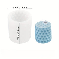 3D Bee Honeycomb Candle Making Molds Silicone Plaster Mold