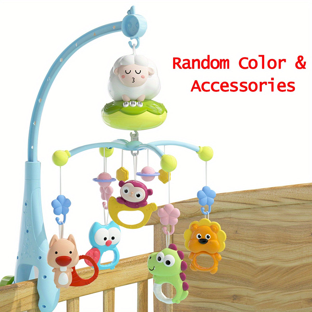 Sheep Bed Bell Pendant with Music & Lights for Youngsters