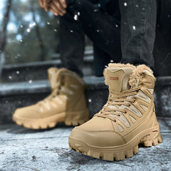 Men's Warm Snow Boots Hiking Boots Winter