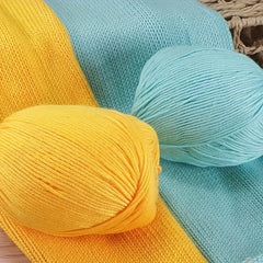 2pcs Cotton Yarn For Knitting Crocheting Sweater Scarf 50g