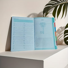 2026 Personalized Custom Text Notebook Daily Planner 365 Calendar