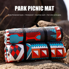 Ultrasonic Picnic Mat Thickened Waterproof and Moisture-proof Mat