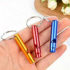 3pcs Aluminum Water Rescue Whistle Survival Referee Fire Training