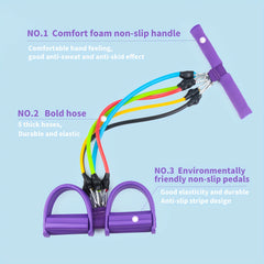 Adjustable Non-slip Pedal Puller for Body Training