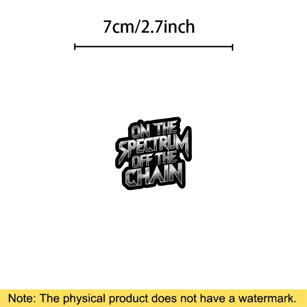 Funny Autism Chain Sticker