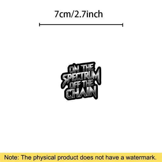 Funny Autism Chain Sticker