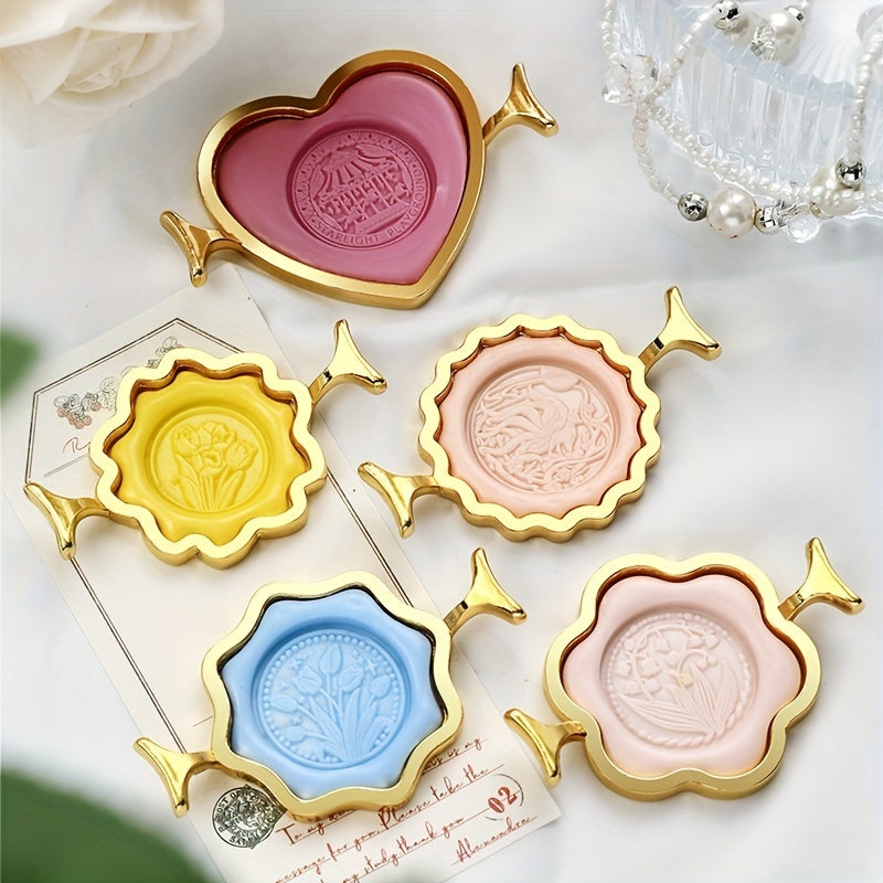 1pc Wax Seal Stamp Ring Molds For 2 Wax Seal Stamp Wedding Invitations