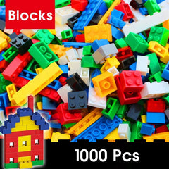 1000pcs Building Blocks Kids DIY Creative Bricks Toy Gift