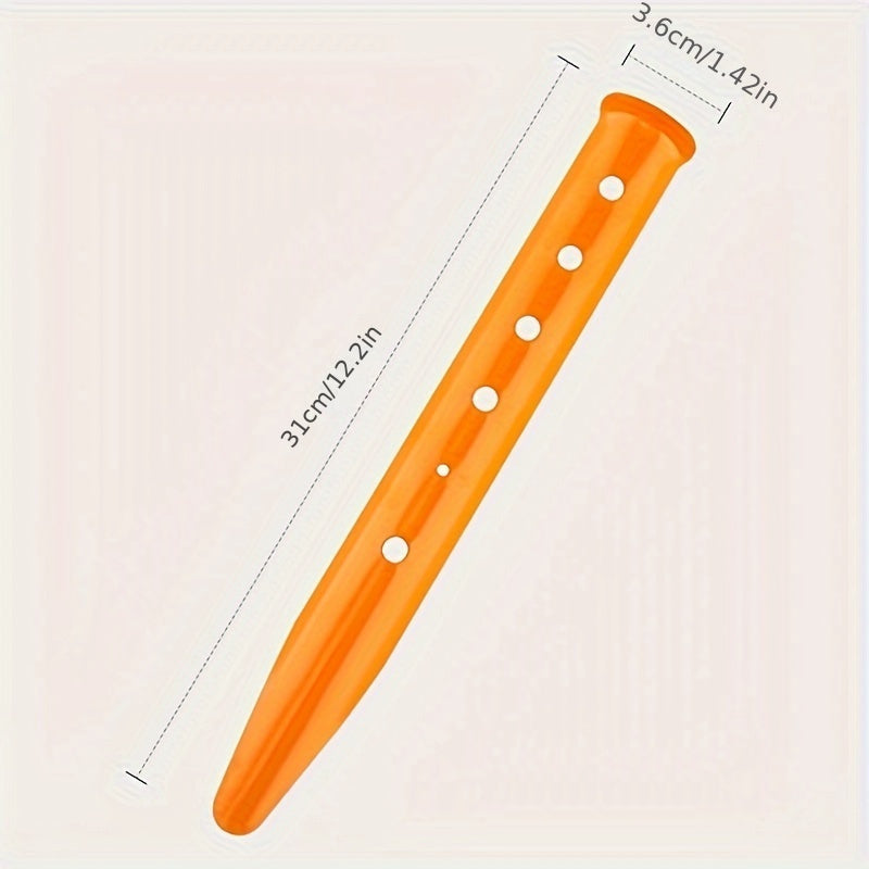 4pcs Portable Aluminum Beach Nails Camping Tent Windproof Nail