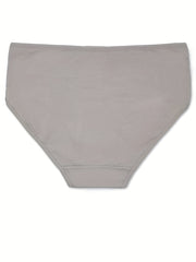 6pcs Heart Print Briefs Comfy Stretchy Panties Lingerie Underwear