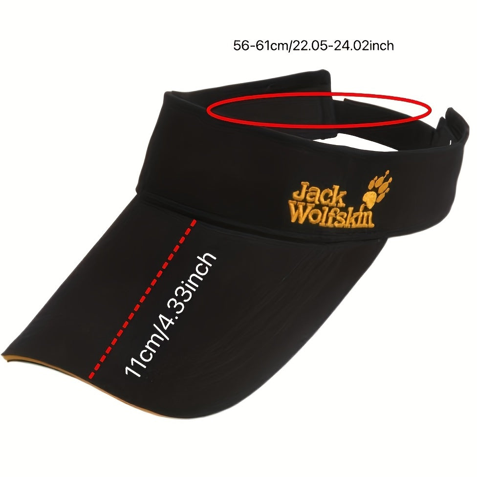 Outdoor Unisex Visor Summer Sun Shade Hat for Running Riding Jogging