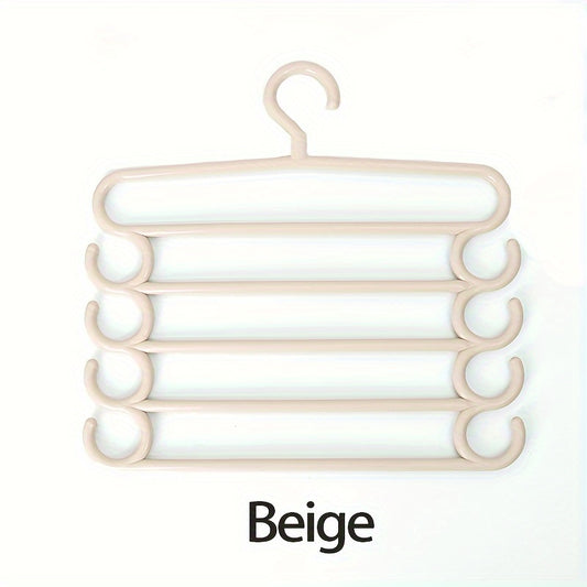 5-Layer Pants Towel Scarfs Racks Storage Organizer