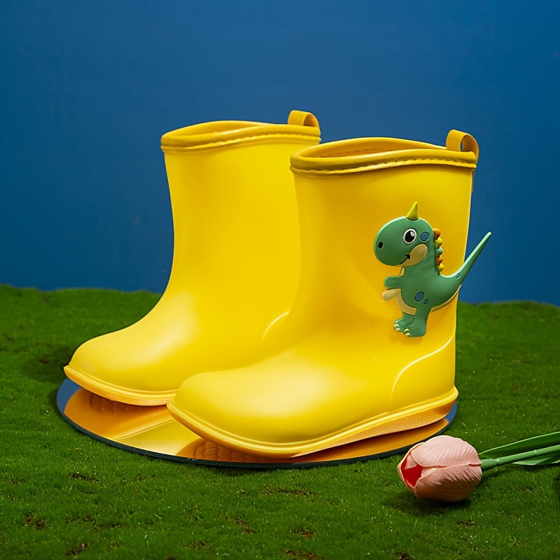 Unisex Dinosaur Pattern Rain Boots for Kids