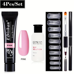 Nail Extension Gel Kit Quick Builder Gel Nail Forms