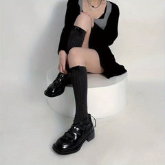Comfy Bow Calf Socks Knee High Stockings