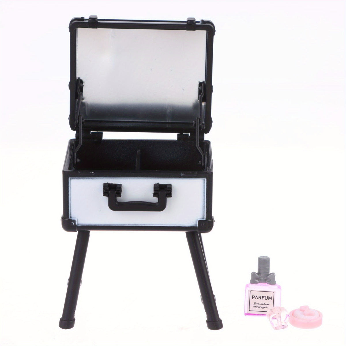 1:12 Scale Dollhouse Scene with Cosmetic Accessories Set