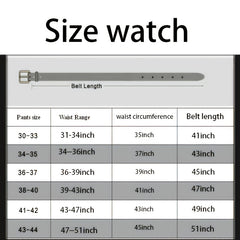 Women's Pin Buckle Leather Belt for Jeans
