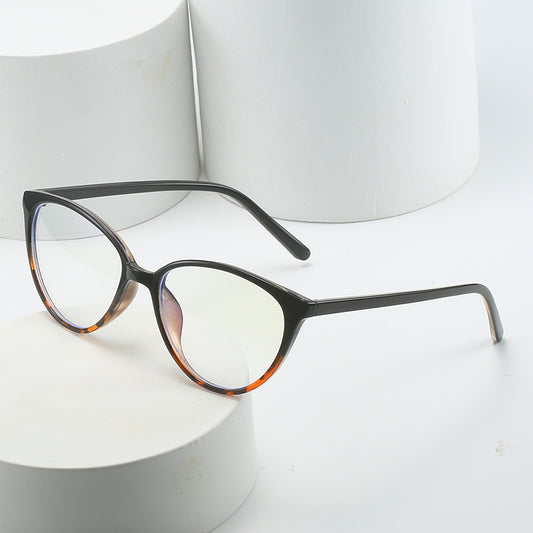 Cat Eye Tortoiseshell Light Blocking Glasses