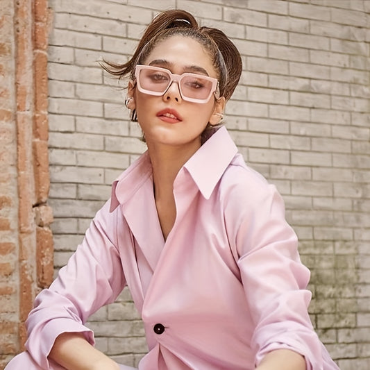 Square Sunglasses Gradient Glasses for Driving UV400