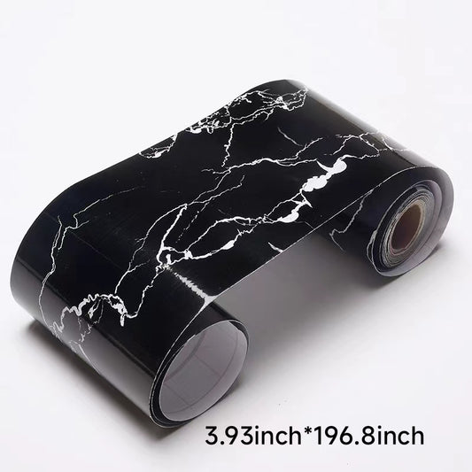 Marble Texture Peel And Stick Wall Border Sticker 9 499