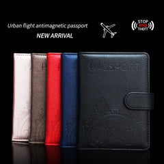 Buckle Style Passport Holder Travel Bag