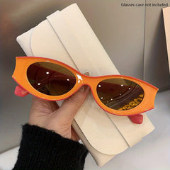 Y2K Mod Cat Eye Sunglass Female Lady Candy Eyewear UV400