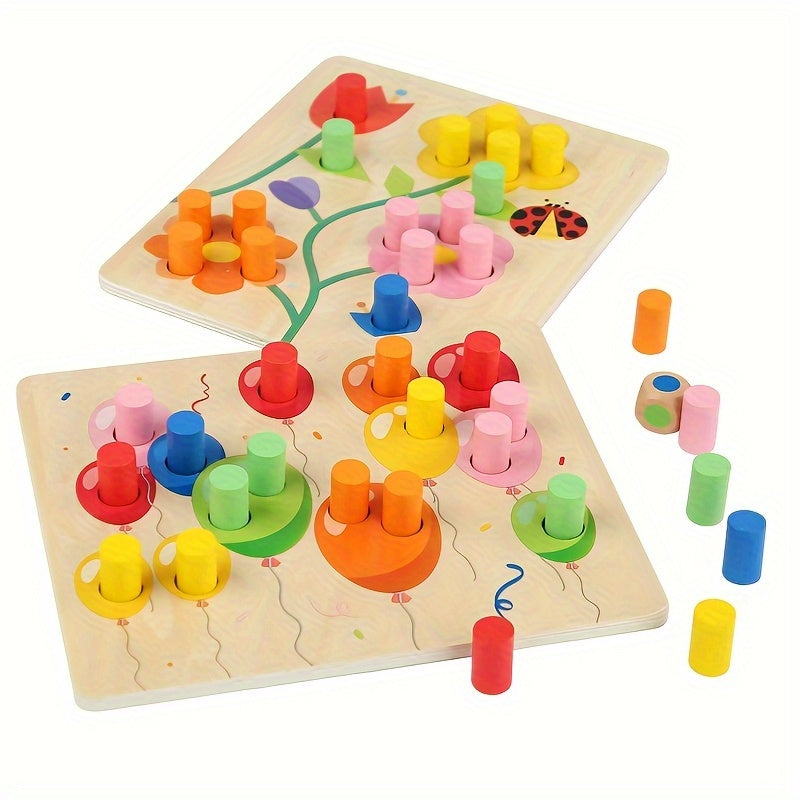 Wood Classification Battle Game Toy for Toddlers