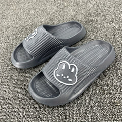 Men's Rabbit Bunny Slides Non Slip Walking Shoes