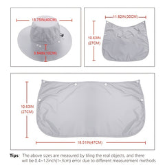 Quick Drying Sun Hat for Fishing and Outdoor Activities Breathable Cap