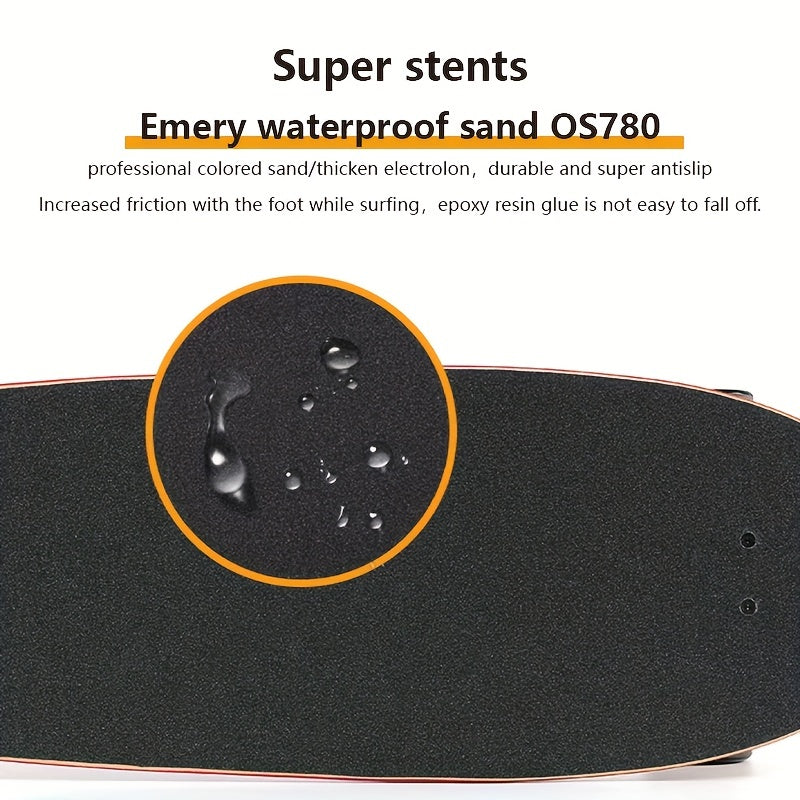Durable Wooden Skateboard Waterproof Professional Stable Size 31