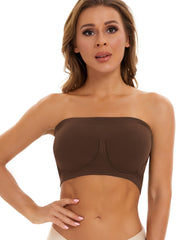 Strapless Seamless Underwire Tube Bra Wrap Chest Lingerie
