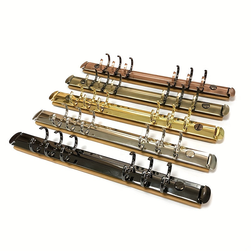 Detachable Loose Leaf Ring Binder w/ Bamboo Backboard Screws