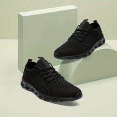 Breathable Lace Up Running Sneakers Comfort Sports Shoes