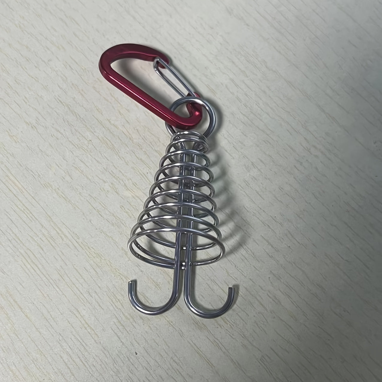 4pcs Adjustable Anchor Pegs Windproof Deck Nail With Carabiner