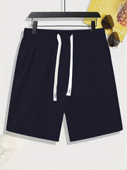 Men's Casual Stretch Waist Drawstring Shorts