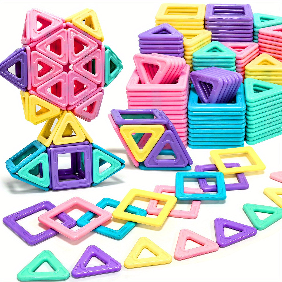 Macaon Magnetic Building Blocks Set Educational Construction Toy