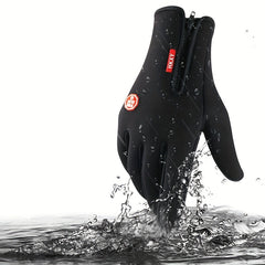 Thickened Warm & Cold Resistant Gloves for Outdoor Cycling & Driving
