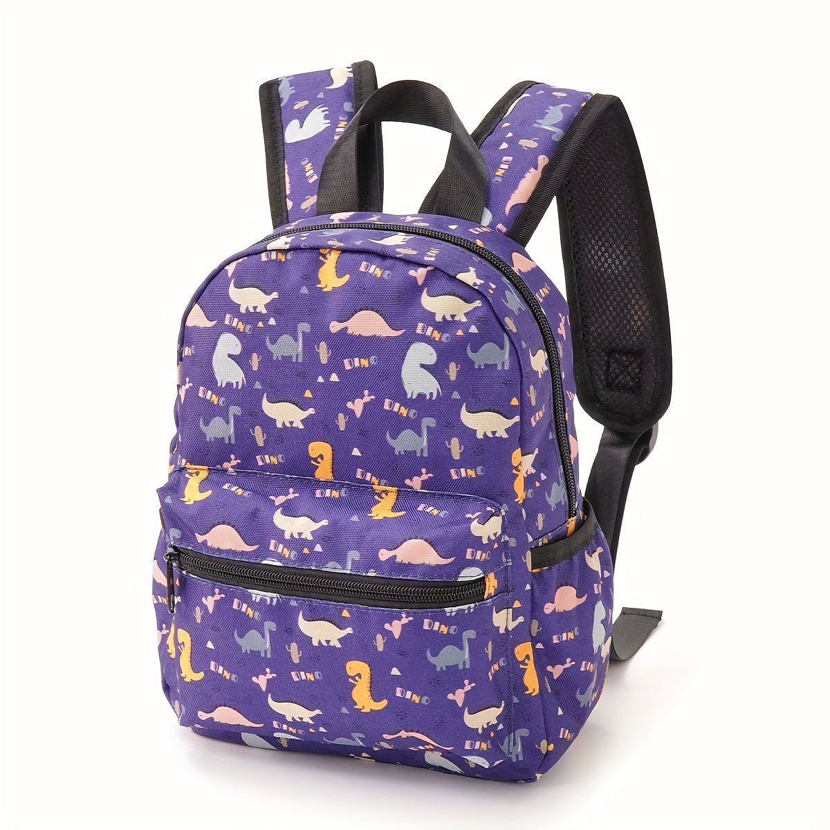 Cartoon Pattern Large Capacity Backpack Casual School Bag with Multiple Pockets