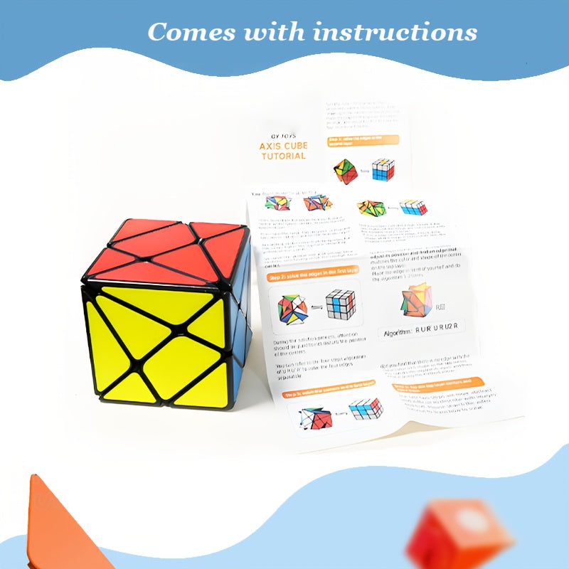3X3 Transformer Cube Unique Smooth Stickerless Puzzle Toy