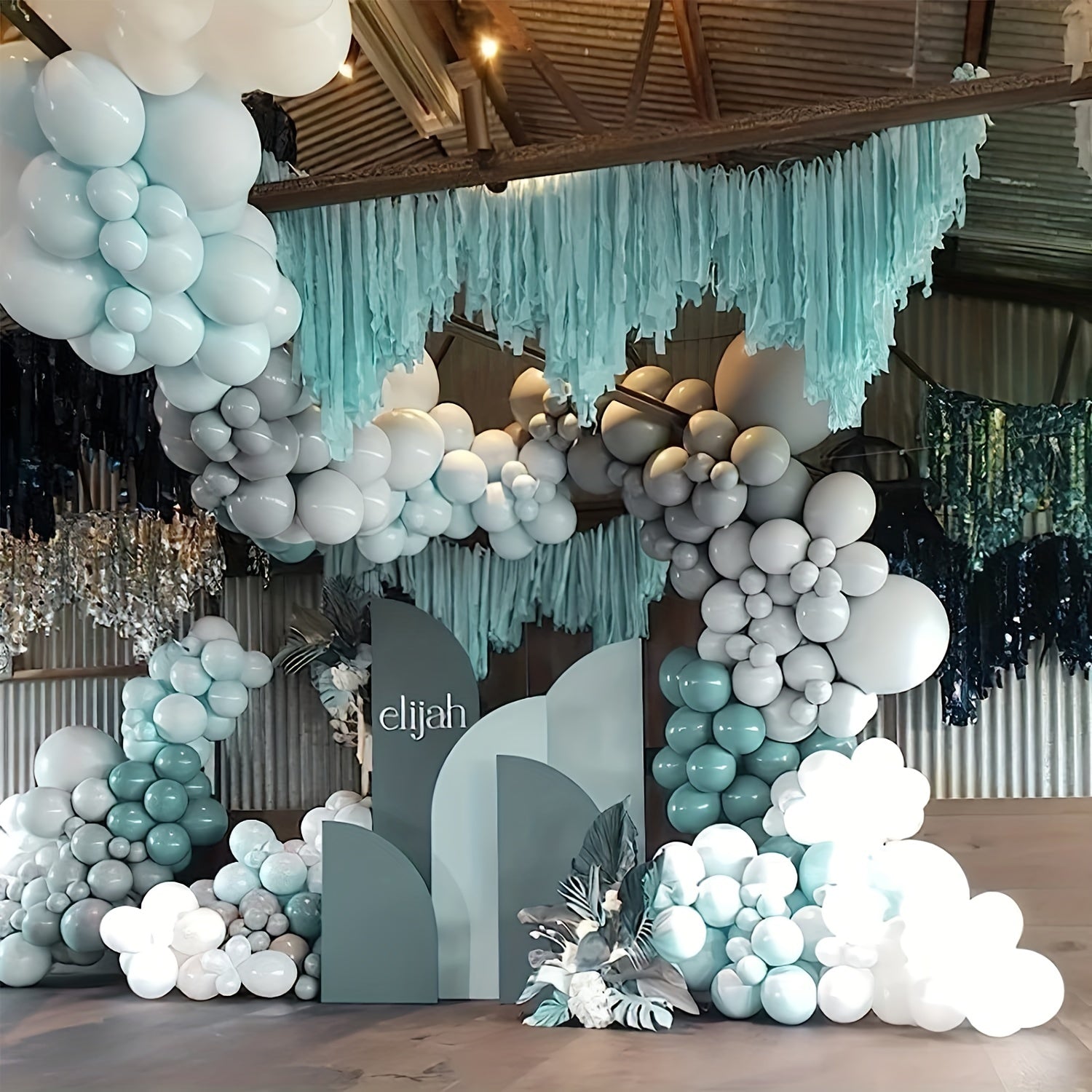 100pcs Matte Light Balloons Combo Pack for Garland or Arch