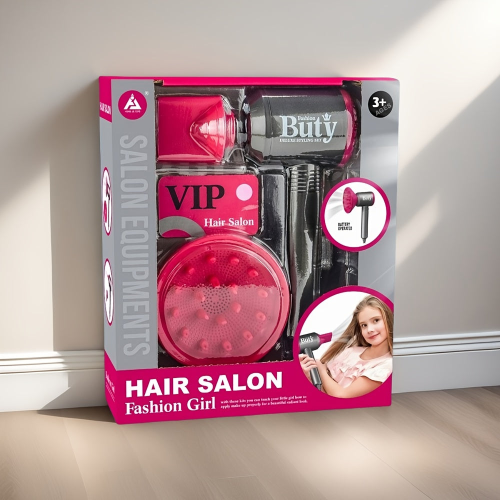 Kids' Salon Hair Styling Tool Set